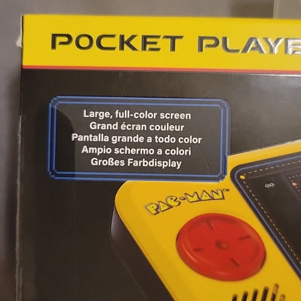Pac-Man Pocket Player Portable Gaming System